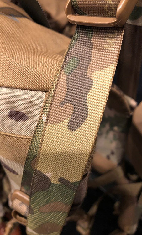 mystery ranch multicam webbing on pack