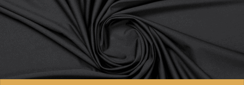 Aspen fabric is black and swirled to show texture.