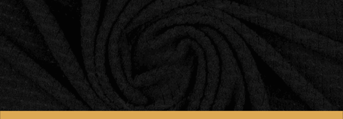 Willow fabric is black and swirled to show texture.