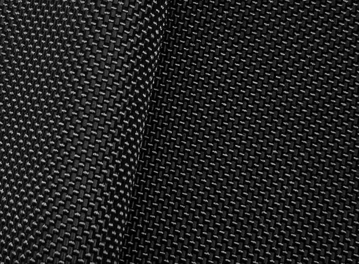 by The Yard Black 1680 Denier Ballistic Nylon Fabric 