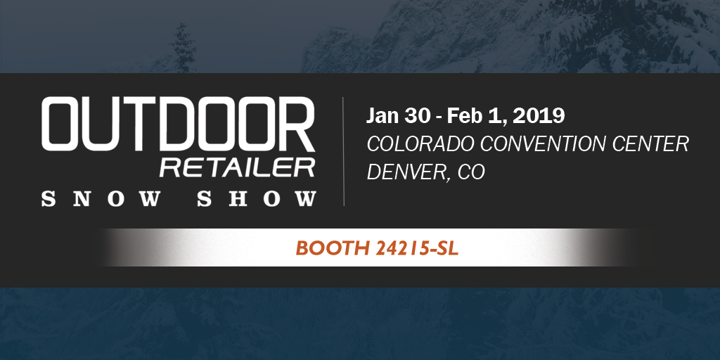Come see us at Outdoor Retailer Snow Show!