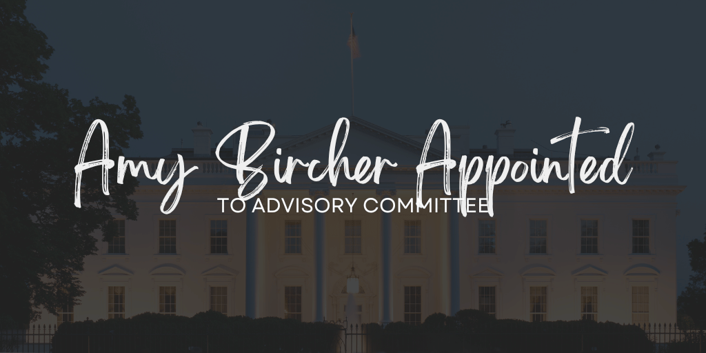 Amy Bircher Appointed to Advisory Committee