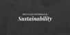 Tangled mesh-like recycled material with text overlay: “Recycled Materials & Sustainability.”
